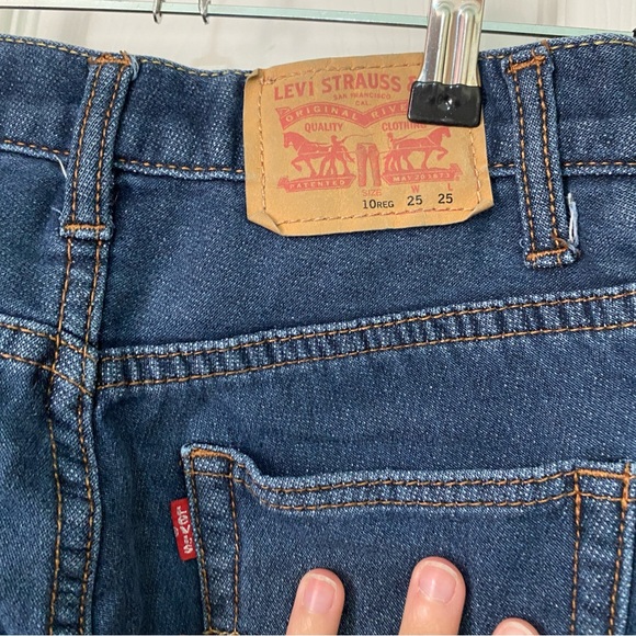 Kids Levis 511 Knit Jeans // Size 10reg 25X25 - Picture 4 of 4